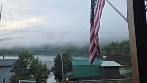 Property grounds - Cozy lakefront cabin retreat in Greensboro, Vermont perfect for your getaway (Greensboro)