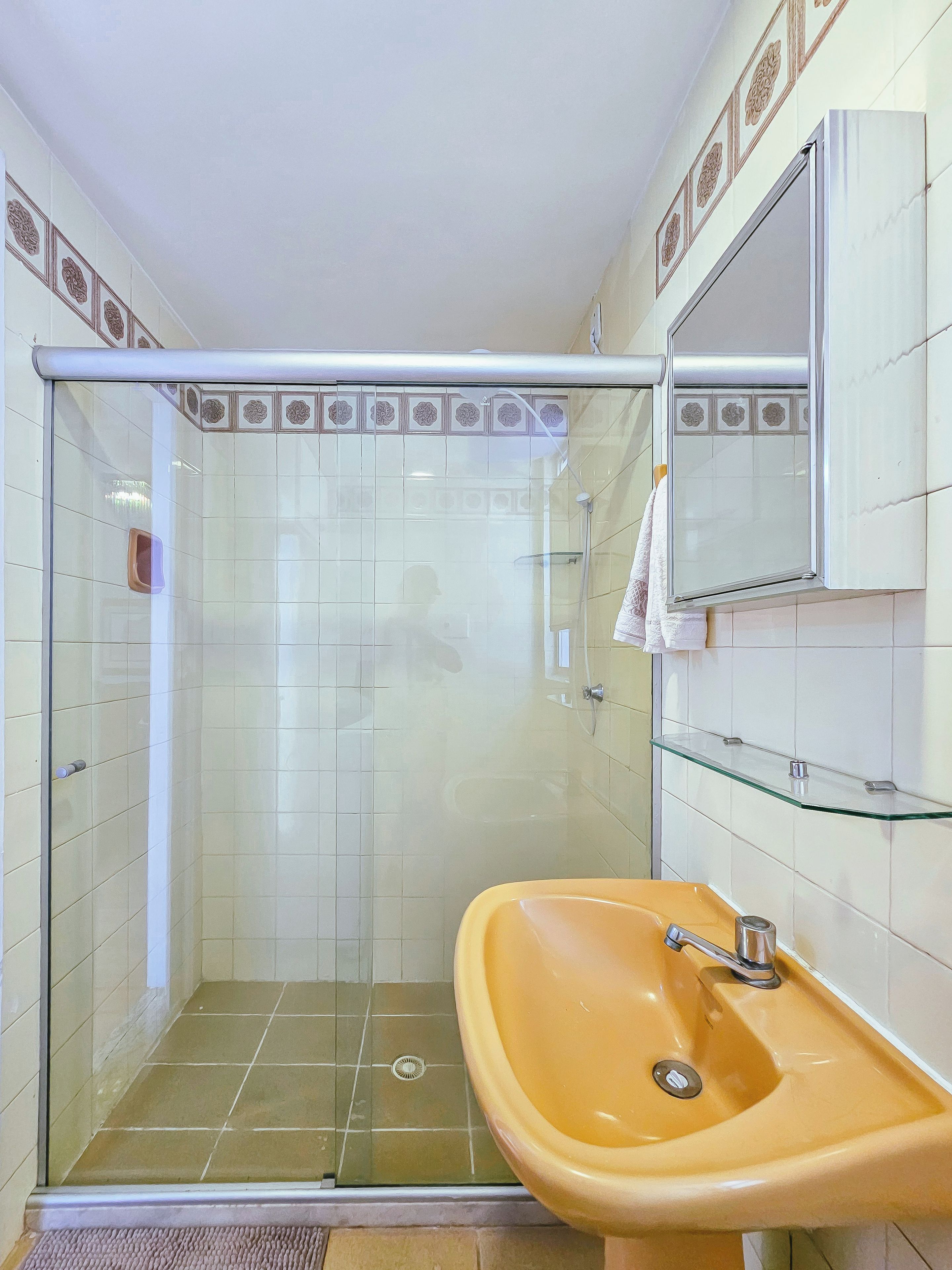 Secadora de cabello y papel de baño 