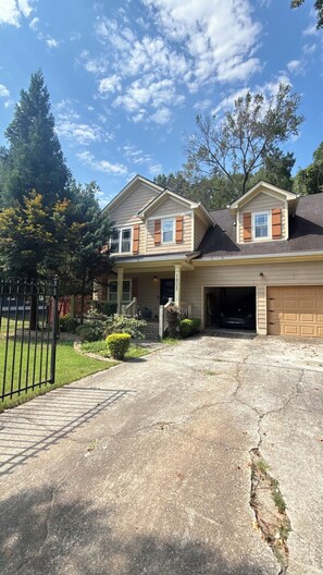 Exterior - Spacious 2BR Retreat, Private Yard + 2-Car Garage (Atlanta)