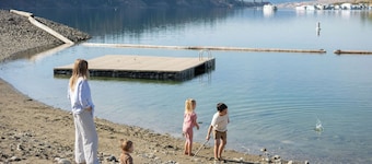 Family friendly 9 bed cabin near lake Roosevelt with Mountain views