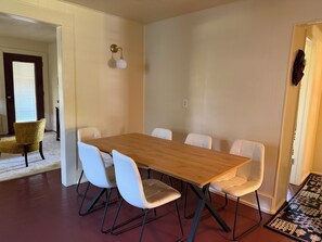 Dining - Historic 3 bedroom home with modern amenities, large kitchen and dining space. (Stillwater)