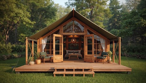 Glamping, Beautiful 1-bedroom campground with AC in Deep Creek Settlement