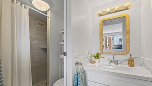 Bathroom - Newly Renovated Waikiki Studio #1203 2P • Balcony (Honolulu)