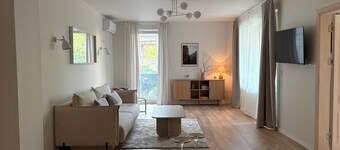 Central Park View Apartment with a terrace and lake views features