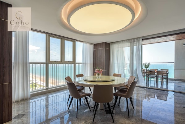Dining - Coho penthouse Vung Tau Luxury 3BR Oceanfront, Private Pool & Sauna (Ho Chi Minh City)