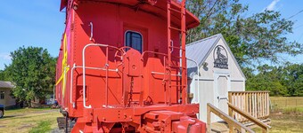 Converted Caboose on 50 Acres! Unique Naples Gem