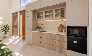 Villa, balcon, vue jardin | Cuisine privée