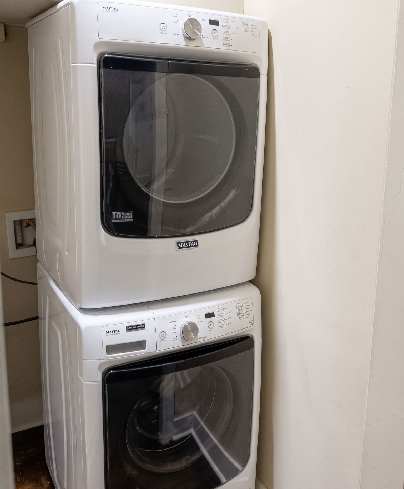 Convenient in-unit laundry