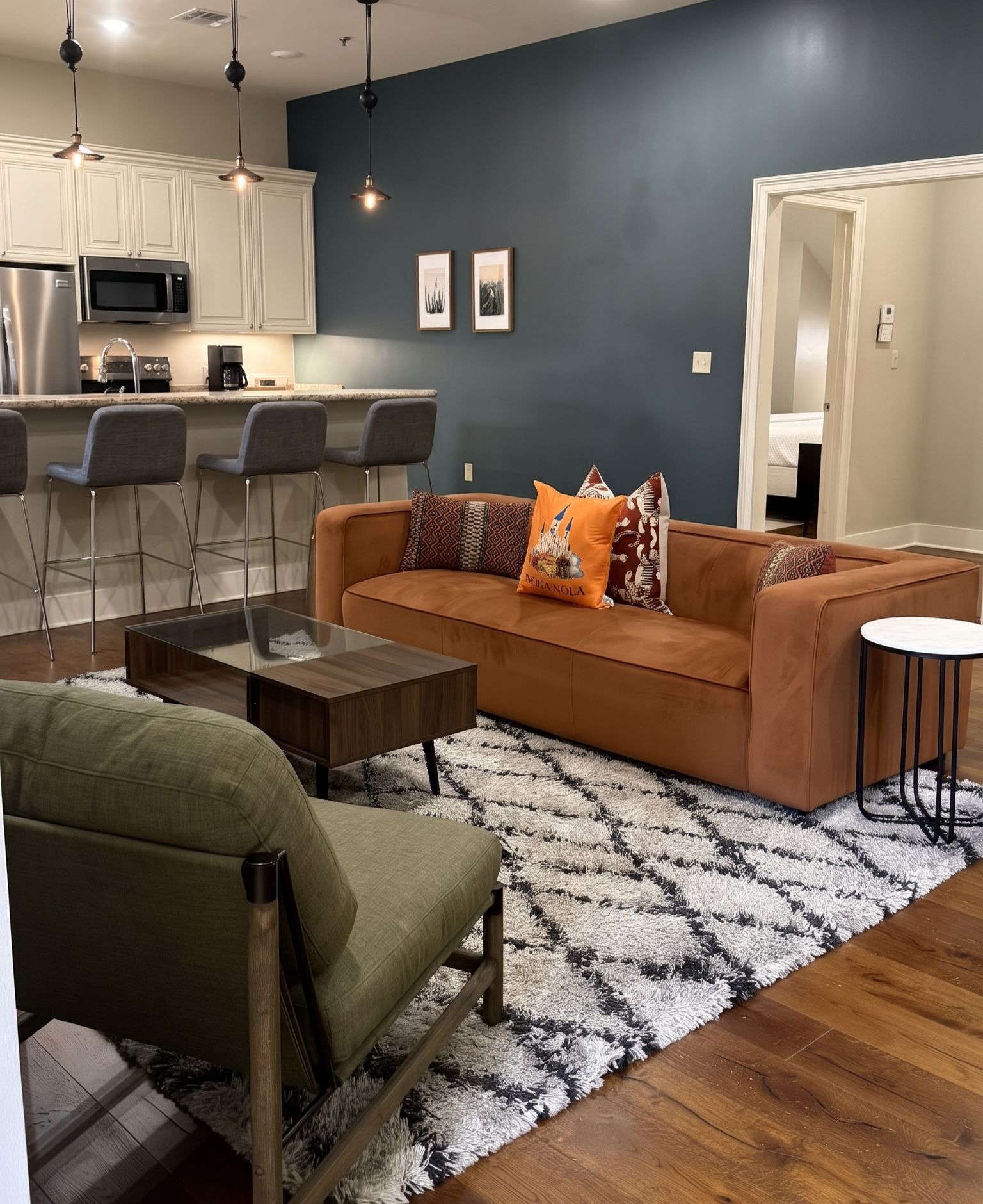 Settle Into a Stylish Living Space