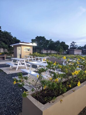 Condo, 1 Bedroom, Accessible, Smoking | Outdoor dining - Oceanview Escape Steps to Shore Private Balcony (Lapu-Lapu)