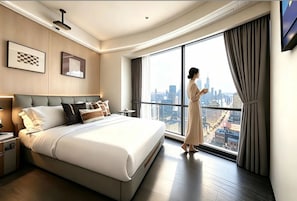 Superior Double or Twin Room | Iron/ironing board (on request), WiFi (free) - Ruilan (Guangzhou)
