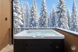 Baignoire à remous extérieure