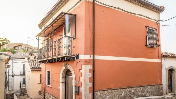 Ferienhaus, Balkon, Stadtblick | Außenbereich