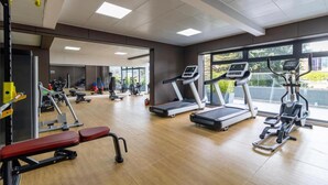 Fitness facility - Cozy 1-bedroom apartment in charming Kilimani Nairobi (Nairobi)