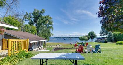 Private Beach Access! Lake Champlain Cabin
