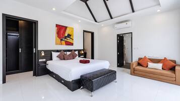 Villa – deluxe, privat basseng | Strykejern/-brett og wi-fi (inkludert)
