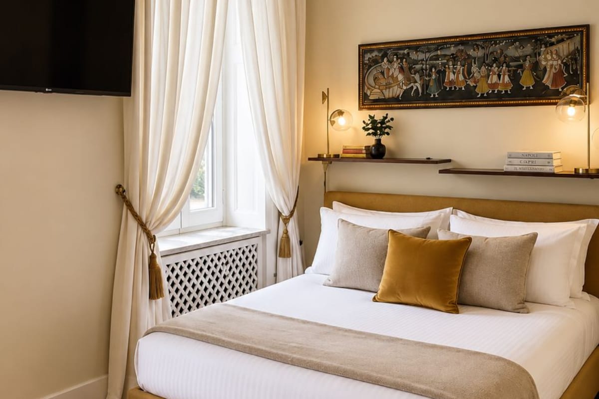 Junior Suite, Garden View | Egyptian cotton sheets, premium bedding, down comforters, in-room safe