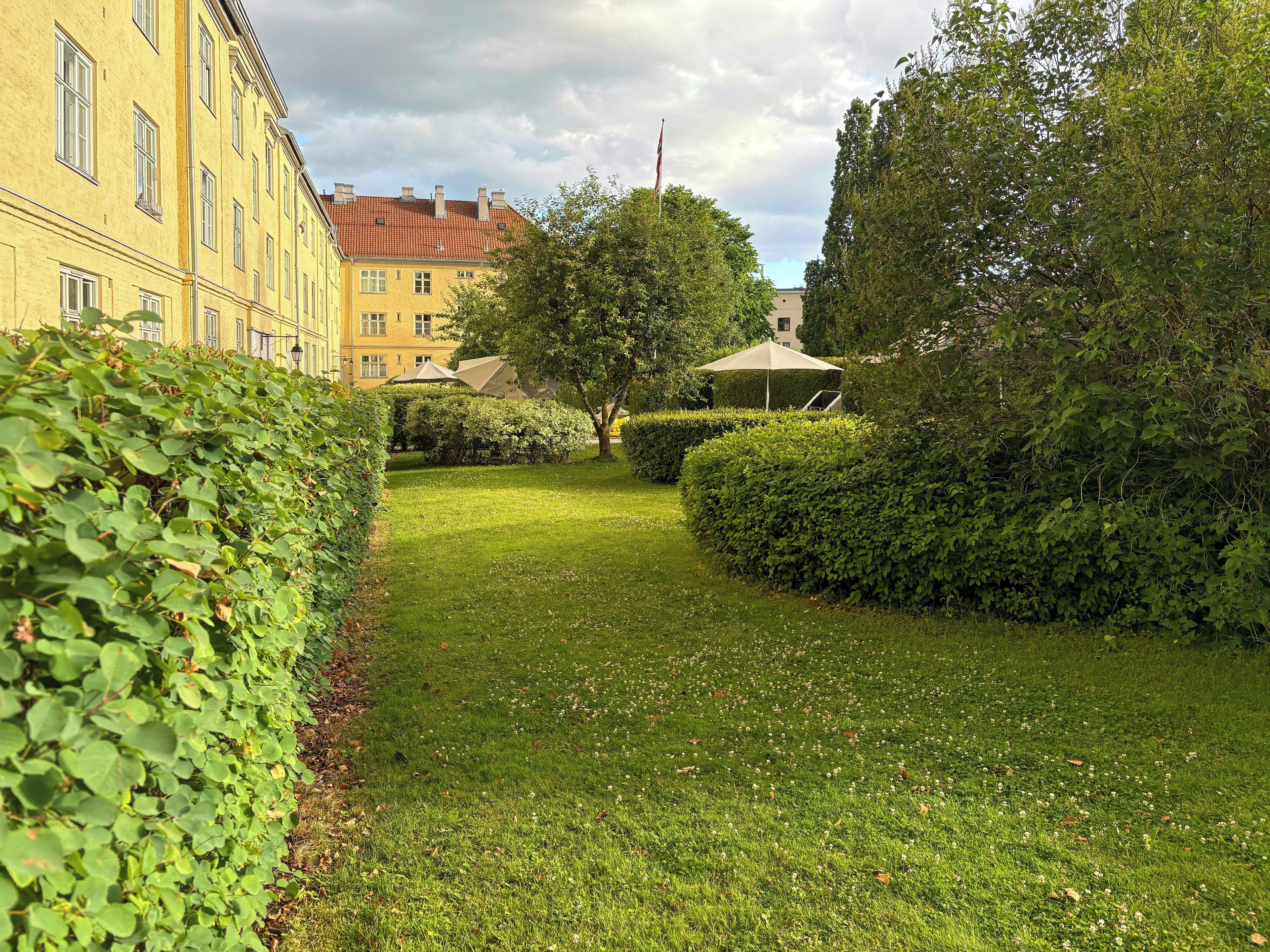 Overnattingsstedets uteområder