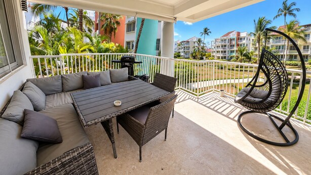 Unclassified image, 1 of 30, button - Playa Turquesa C-202, cozy 3-bedroom apartment, AC and WiFi, free beach chairs (Bavaro)
