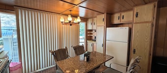 Rustic 3-bedroom mobile home with game room on large lot in Maybell,