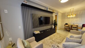 Superior Apartment, City View | Living area - PP - Neo Petrópolis - Apto NP148 (Presidente Prudente)