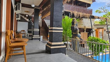 Pemandangan balkoni