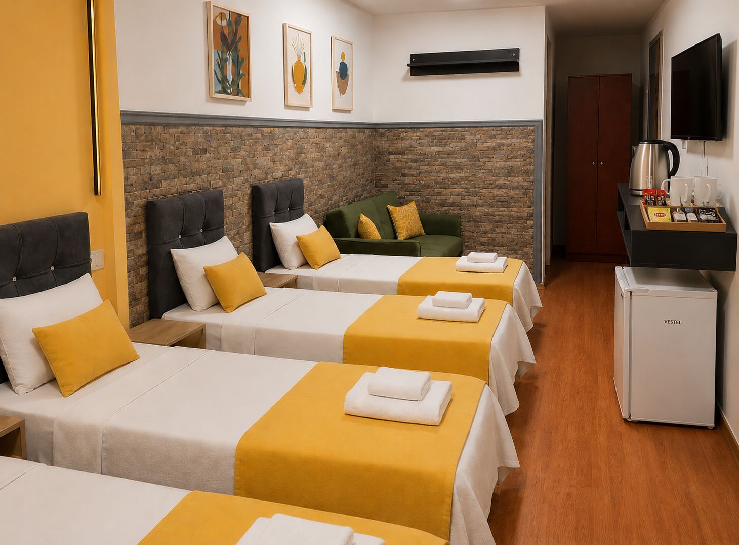 Habitació quàdruple Comfort | Wifi gratuïta 