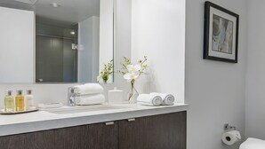 Bathroom - Contemporary Yorkville 2BR Condo (Toronto)