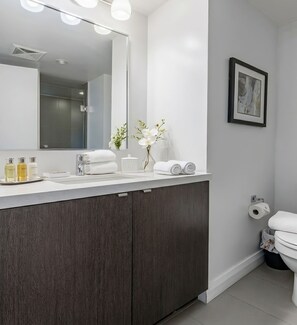 Bathroom - Contemporary Yorkville 2BR Condo (Toronto)