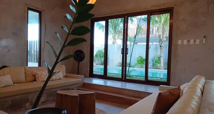 Areia Mare, A/C, private pool, family-friendly, just steps from the beach