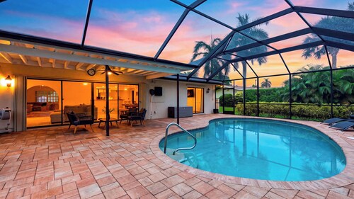 Coralvine by Avantstay Screened Heated Pool + Lanai & Grill Near Beach + Mercato