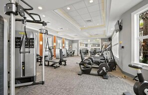 Fitnessbereich