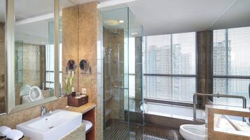 Basic Single Room | Bathroom | Hair dryer, towels, toilet paper
