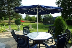 Outdoor dining - Holiday oasis Lilienstein (Rathmannsdorf)