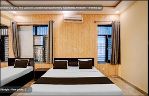 Family Double or Twin Room | Desk - Hotel Tulsi & Restaurant  (Lucknow)