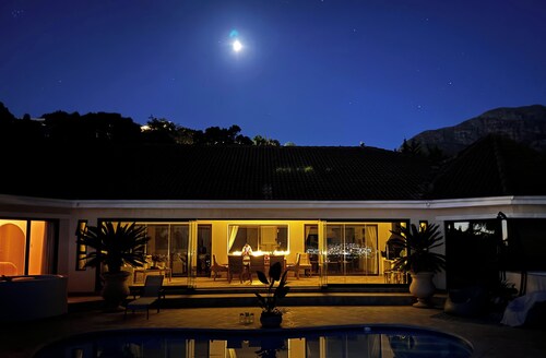 Stunning luxury villa with ocean views, a pool, and a garden—Golf, Wine & Ocean