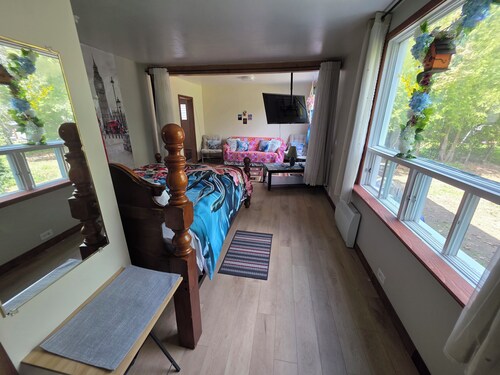 Cozy Updated Campbellton Studio. Sleeps 4 + Free Parking + Laundry Available.