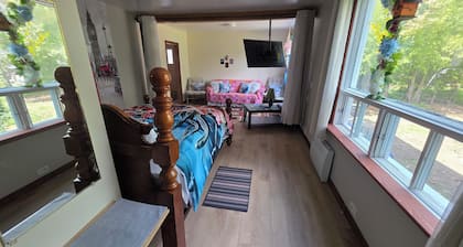 Cozy Updated Campbellton Studio. Sleeps 4 + Free Parking + Laundry Available.