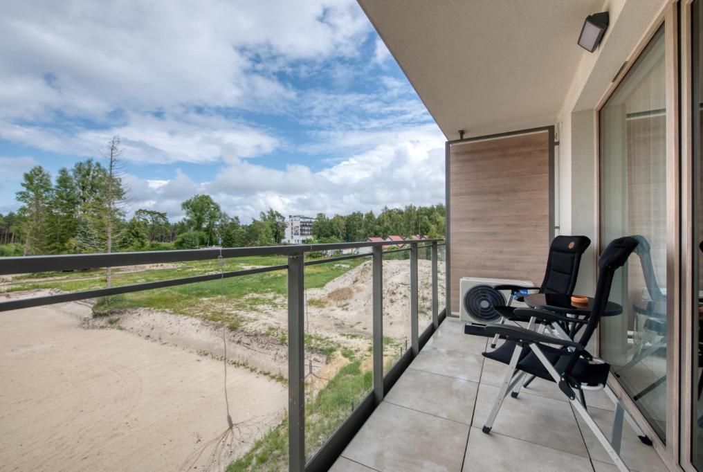 Blick vom Balkon
