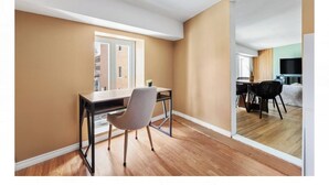 Dining - Bohemian Loft-Style Condo (Saint-Jean-Baptiste) (Québec)