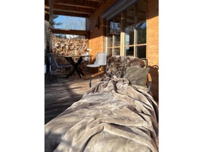 Outdoor dining - Holiday Apartment With 1 Bedroom (Garmisch-Partenkirchen)