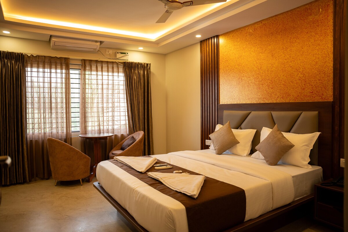 Phòng đôi Deluxe, quang cảnh thành phố | Truy cập Internet không dây miễn phí 