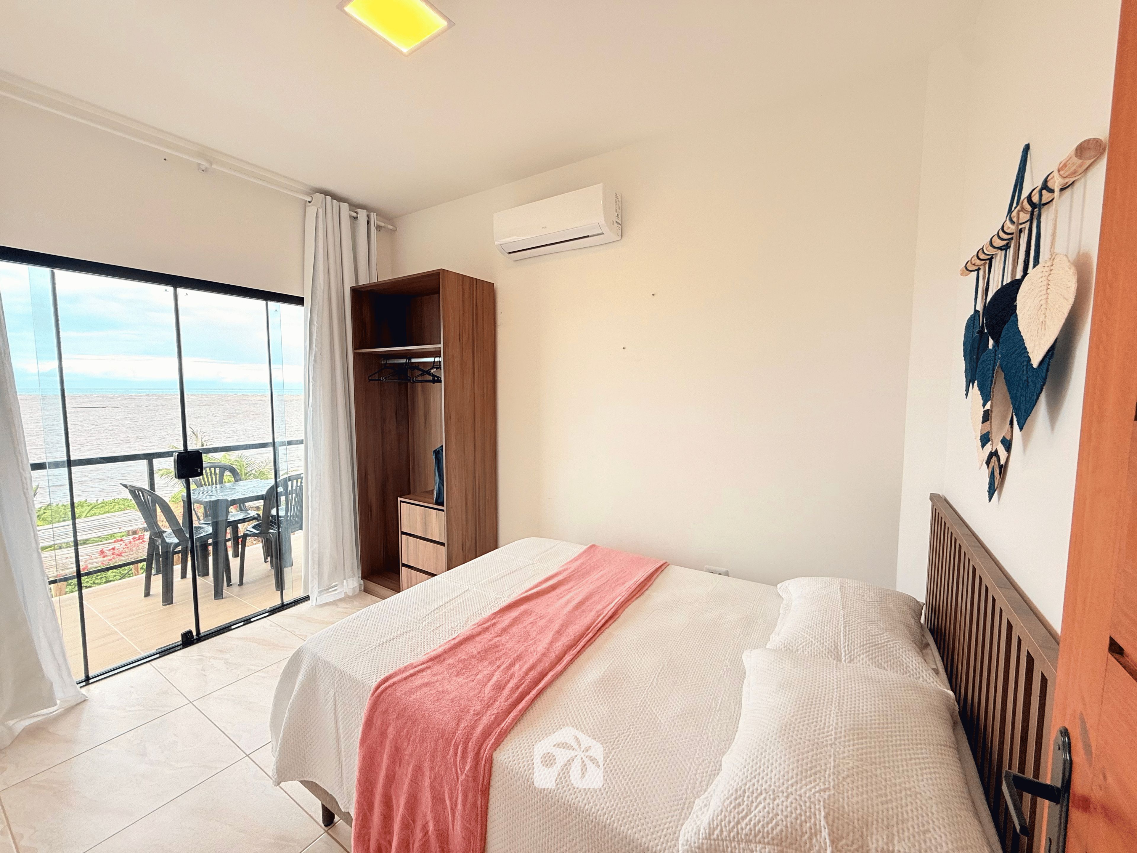 Familienapartment, Veranda, Strandblick