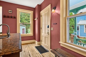 Full Kitchen | Gas Stove | Coffee maker: Drip, Keurig, French Press, & Pour Over - Classic Victorian Retreat Near Downtown Brattleboro (Brattleboro)