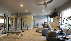 Fitnessbereich