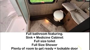 Unclassified image, 2 of 6, button - Luxury Mercedes 25 Foot RV w/ Full Bathroom + WiF/TV close to the Poconos (Blairstown)
