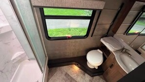 Unclassified image, 2 of 6, button - Luxury Mercedes 25Ft RV w/Full Bathroom+WiF/TV close to the Pocono beats a hotel (Blairstown)