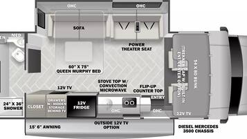 Ducha de 76 x 91 cm, toldo de 4,7 metros, cama Murphy tamaño queen de 183 x 229 cm, refrigerador 12V, televisor 12V, refrigerador 12V, televisor 12V, toldo de 4,7 metros, cama Murphy tamaño queen de 183 x 229 cm, refrigerador 12V, televisor 12V, refrigerador 12V, televisor 12V, toldo de 4,7 metros, cama Murphy tamaño queen de 183 x 229 cm, refrigerador 12V, televisor 12V, refrigerador 12V, televisor 12V, toldo de 4,7 metros, cama Murphy tamaño queen de 183 x 229 cm.