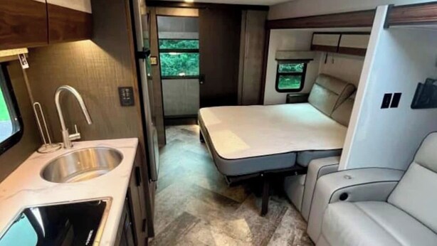 Unclassified image, 1 of 6, button - Luxury Mercedes 25Ft RV w/Full Bathroom+WiF/TV close to the Pocono beats a hotel (Blairstown)
