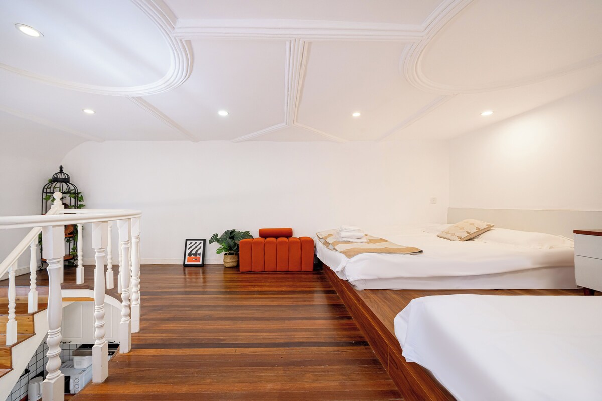 XiangZi · Private Terrace · Chic 4-Guest | Free WiFi, bed sheets